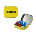 Small Yellow Mint Tin Filled w/ Candy Stars